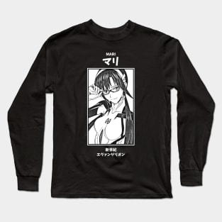 Mari Makinami Neon Genesis Evangelion Long Sleeve T-Shirt